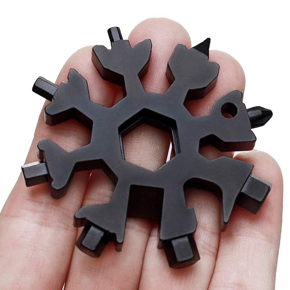 Gifts for Men, Snowflake Multi Tool, Stocking Stuffers for Men, Cool Camping Tool Gadgets for Men, Unique Gifts