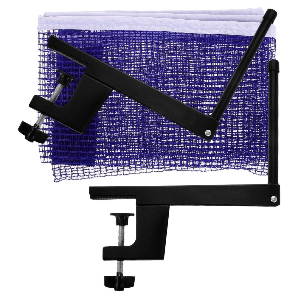 Elastic Mesh Table Tennis Net and Post Set for Stable Reliable Ball Control