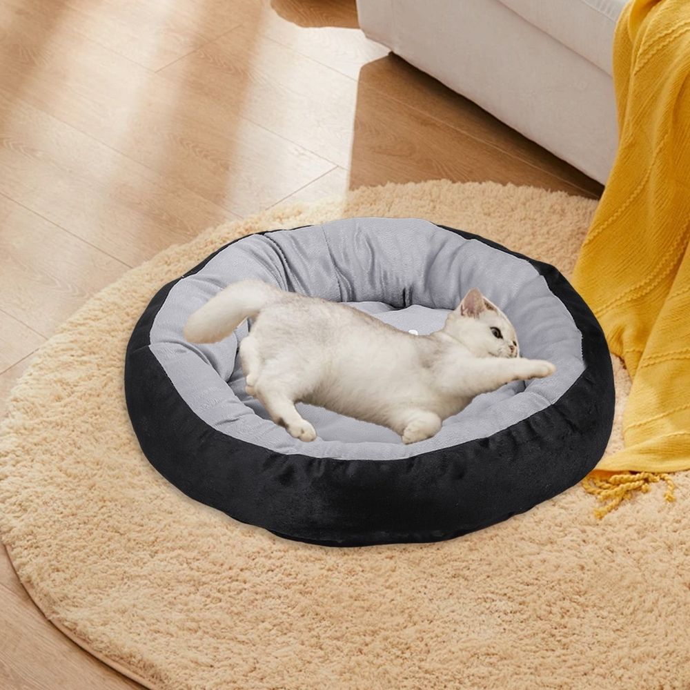 Round Beds For Dog, Beds And Kennel Beds For Small And Medium Sized Non Slip Plush Curved Beds For Improved Sleep For In The