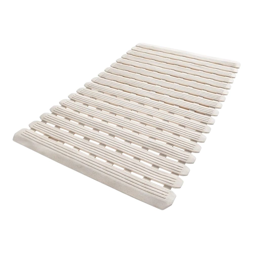 Shower Mat, Non Slip Bath Mat With Suction Cups And Drain Holes, Bath Mat For Tub & Shower, Easy To Cut, Eco-Friendly Materials