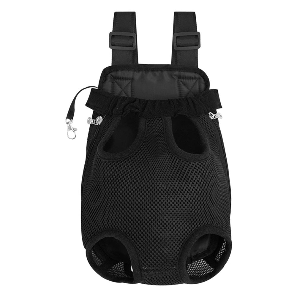 Mesh Pet Backpack Carrier for Small Dogs Cats Outdoor Travel Breathable Portable Shoulder Bag with Adjustable Straps Comfortable Pet Transport