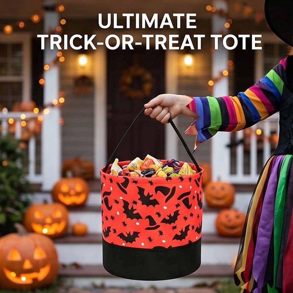 Halloween Decor Basket, Cotton Rope Pumpkin Basket, Halloween Candy Storage Server Bucket, Trick-or-Treating Candy Tote, Boo Bucket for Halloween Party, Fall Festival, Gift Giving