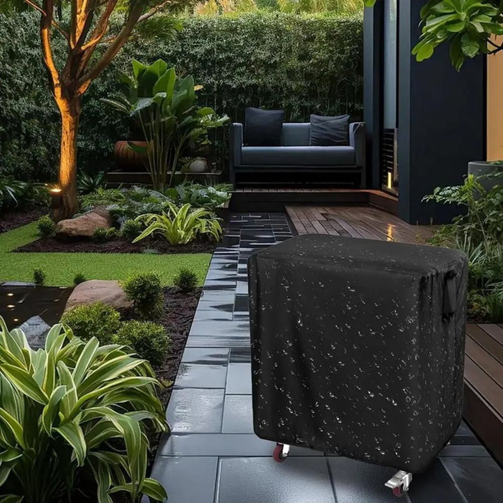Serving Cart Cover Waterproof Grill Table Cover Table Protection Service Utility Cart Cover for Patio Metal Prep Work