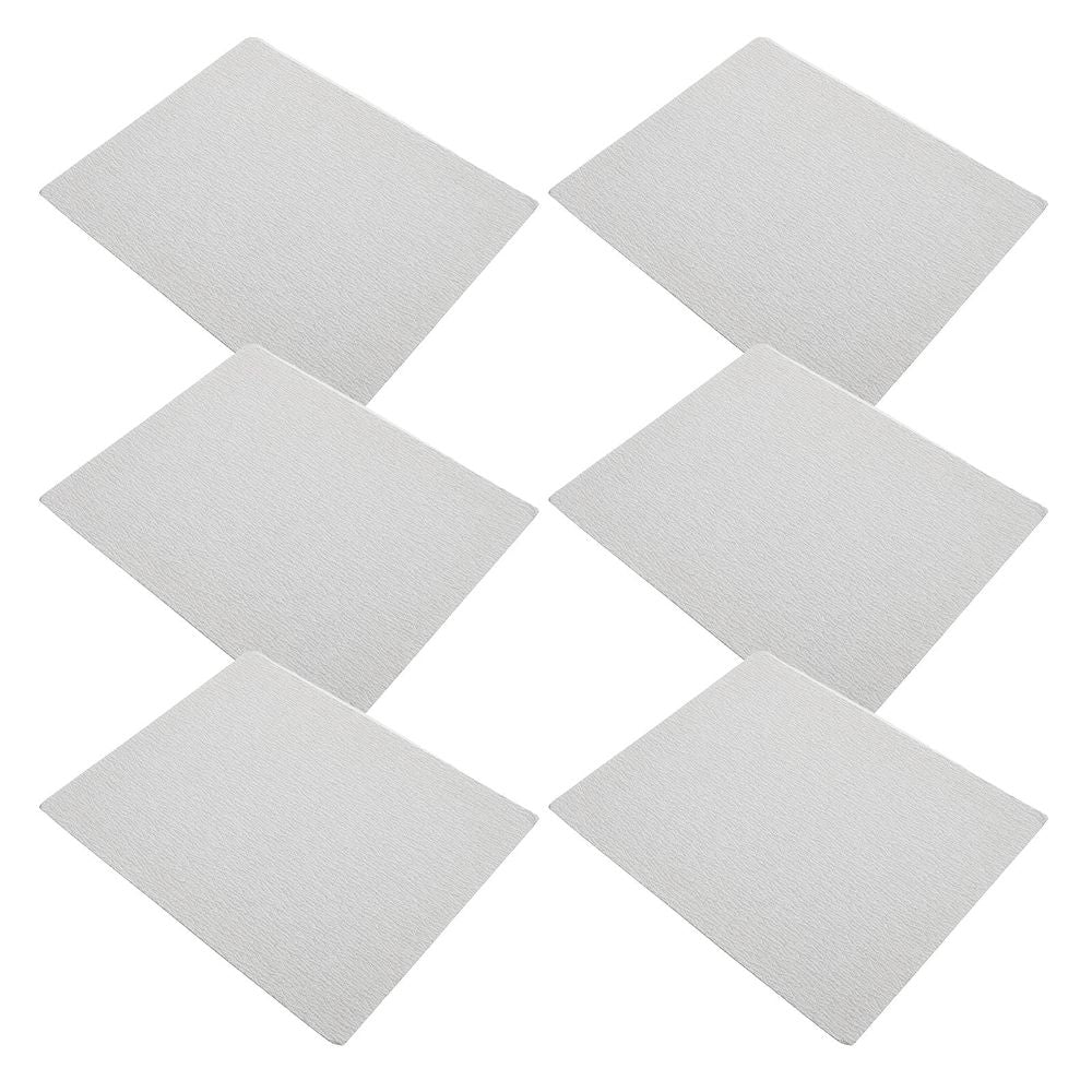6Pcs Self Adhesive Dog Nail Sandpaper Pads White Replacement Scratch Board for