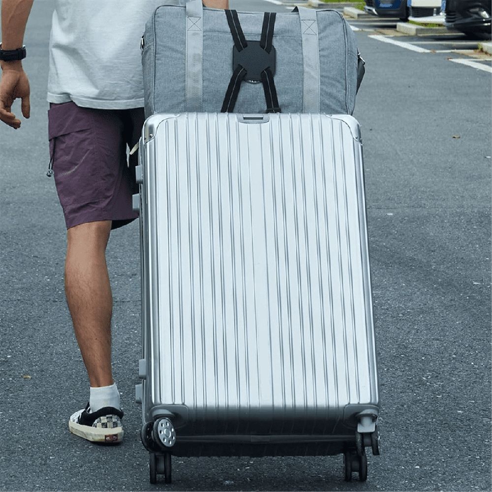 Luggage Straps Bag Bungees for Suitcases Add A Bag, Travel Bag Bungee Belt for Luggage (2 Pack)