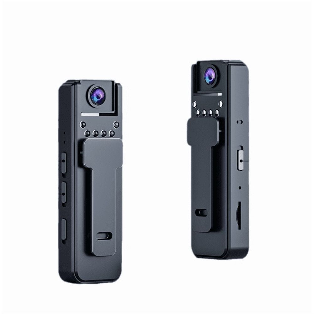 1080p HD Body Camera, Mini Wearable Action Camera with Clip, Portable Pocket Camcorder for Travel, Cycling, Home Office, and Daily Recording