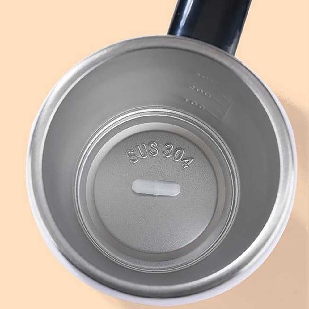 Automatic Stirring Coffee Mug 16oz, Electric Stirring Cup with Digital Temp Display - Rechargeable Self Mixing Smart Mug for Coffee, Milk, Tea, Insulated