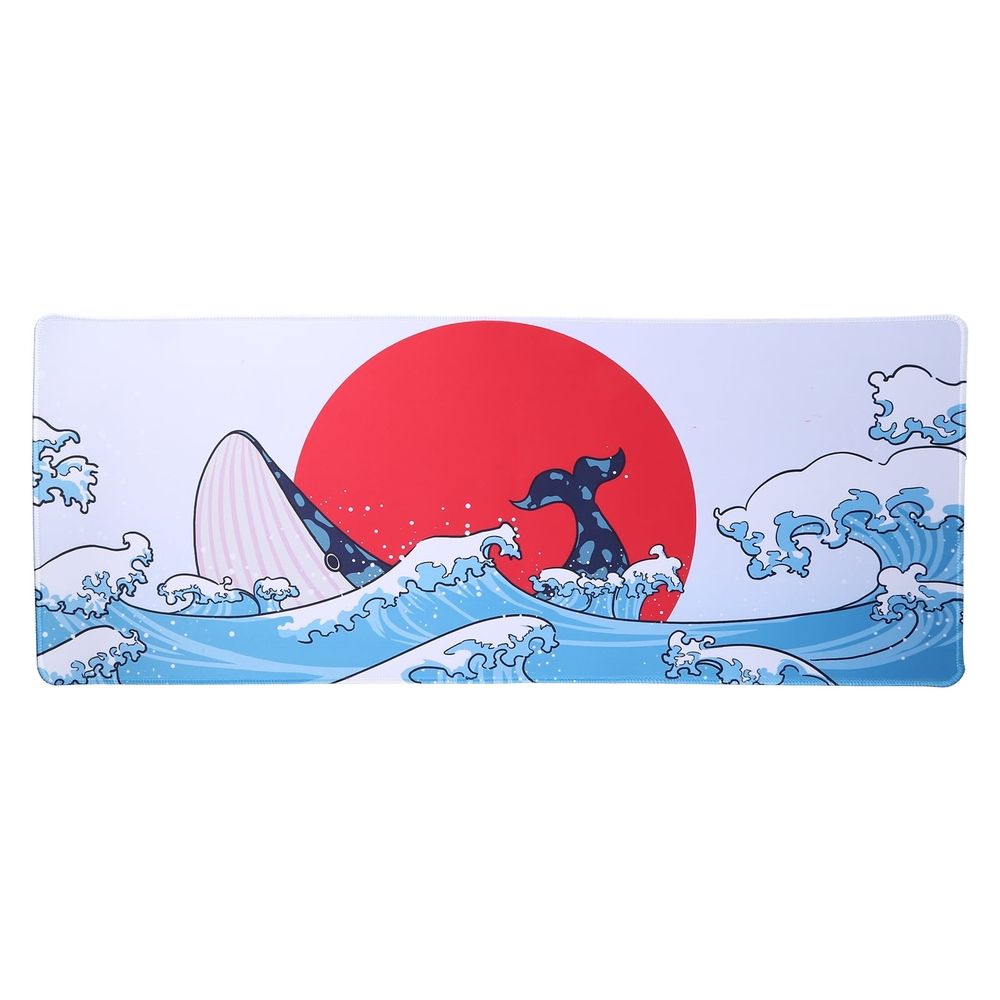 Large Gaming Mouse Pad Computer Gamer Keyboard Coral Sea Mouse Mat Non-slip Desk Mousepad For PC Desktop Computer Mouse