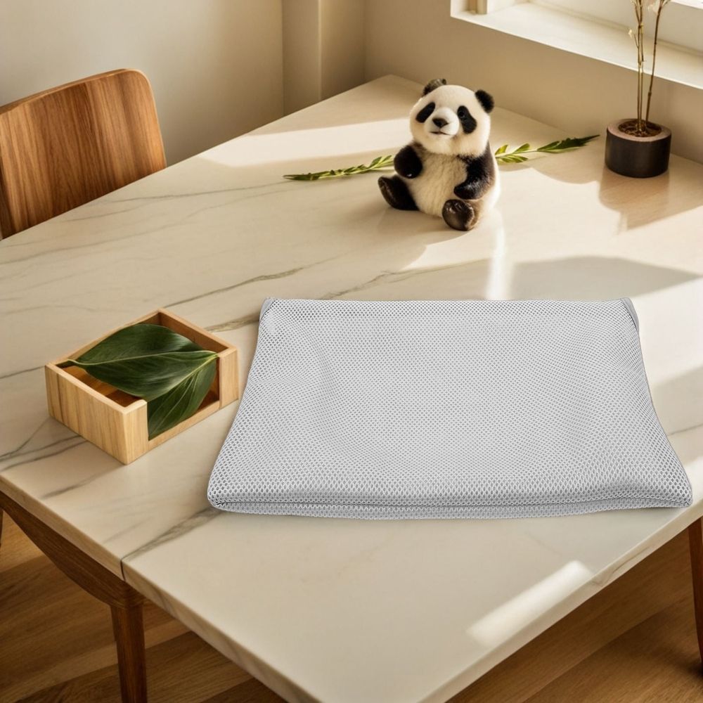 Washable Grey Fabric Cover for Cat Window Perch with Zipper, Breathable and Removable Design