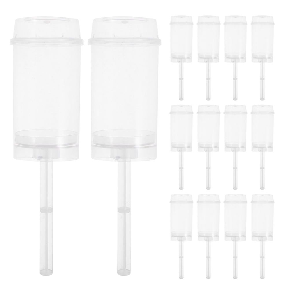Cake Containers 60-Pack Portable PP Material Dessert Holders 6.88 x 1.97 x 1.97 Inches