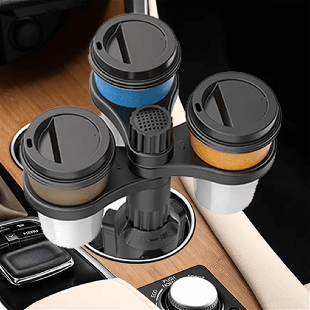 Multifunctional Car Drinks Holder Cup Holder Expander Adapter Rotating Adjustable Base Storage Rack Car Cup Mount