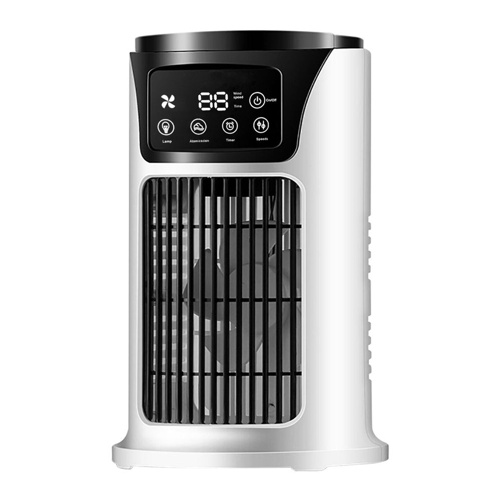Portable Air Conditioner, Personal Evaporative Air Cooler with 5 Wind Speeds, Touch Screen Mini AC Unit Fan for Room, Desk, Tent, Bedroom, Car, RV, and Camping