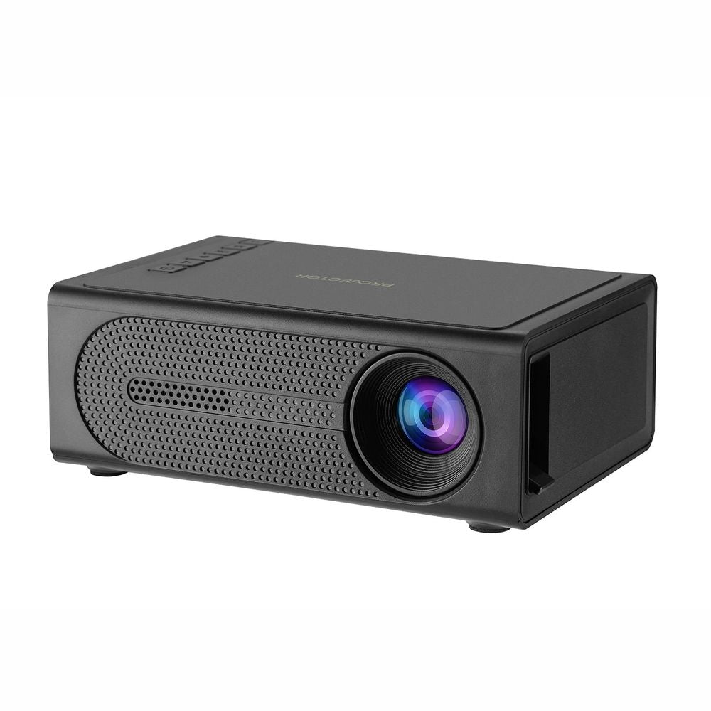 Mini Home Theaters Projector, Portable Mini LED Projector, 1080P HD with Wired Phone Mirroring & /USB/Audio Multi-Interface Support
