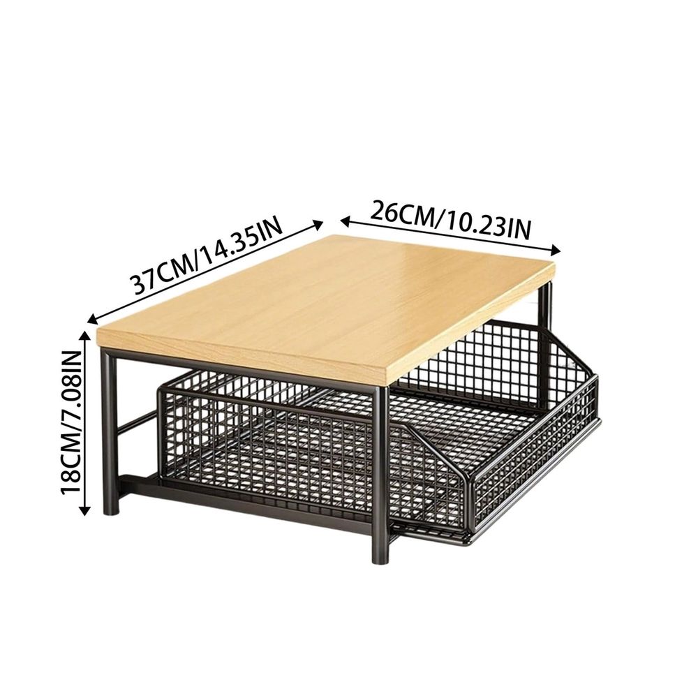 Expandable Kitchen Organizer Rack For Countertop Jar And Food Storage Meal Prepping Containers Kitchen Container Lunch Containers for Men 1/2 Cup Containers with Lids Stack And Carry Storage