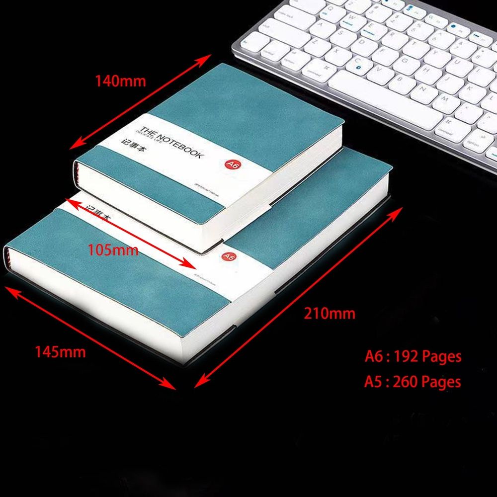 Hardcover Sketchbook Notebook,1 Pc Blank Journal Notebook,Premium Paper Sketch Pad for Drawing Books Art Supplies,for Office Travelers Journal,A5 260 Pages And A6 192 Pages(Red A6)