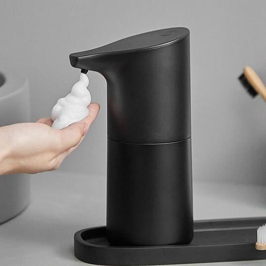 Soap Dispenser Automatic Hand Sanitizer Dispenser with Sensor Battery Powered Foam Soap Pump 330ml Lotion Bottle
