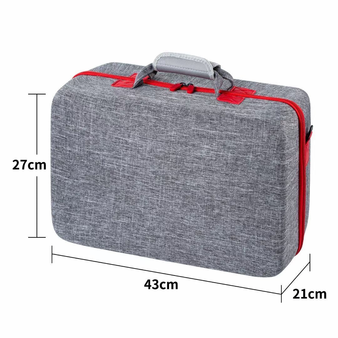 Hard Travel Carrying Case for Shockproof Storage Bag Compatible Slim Controllers/Disk Digital Edition/Cords and Other Accessories