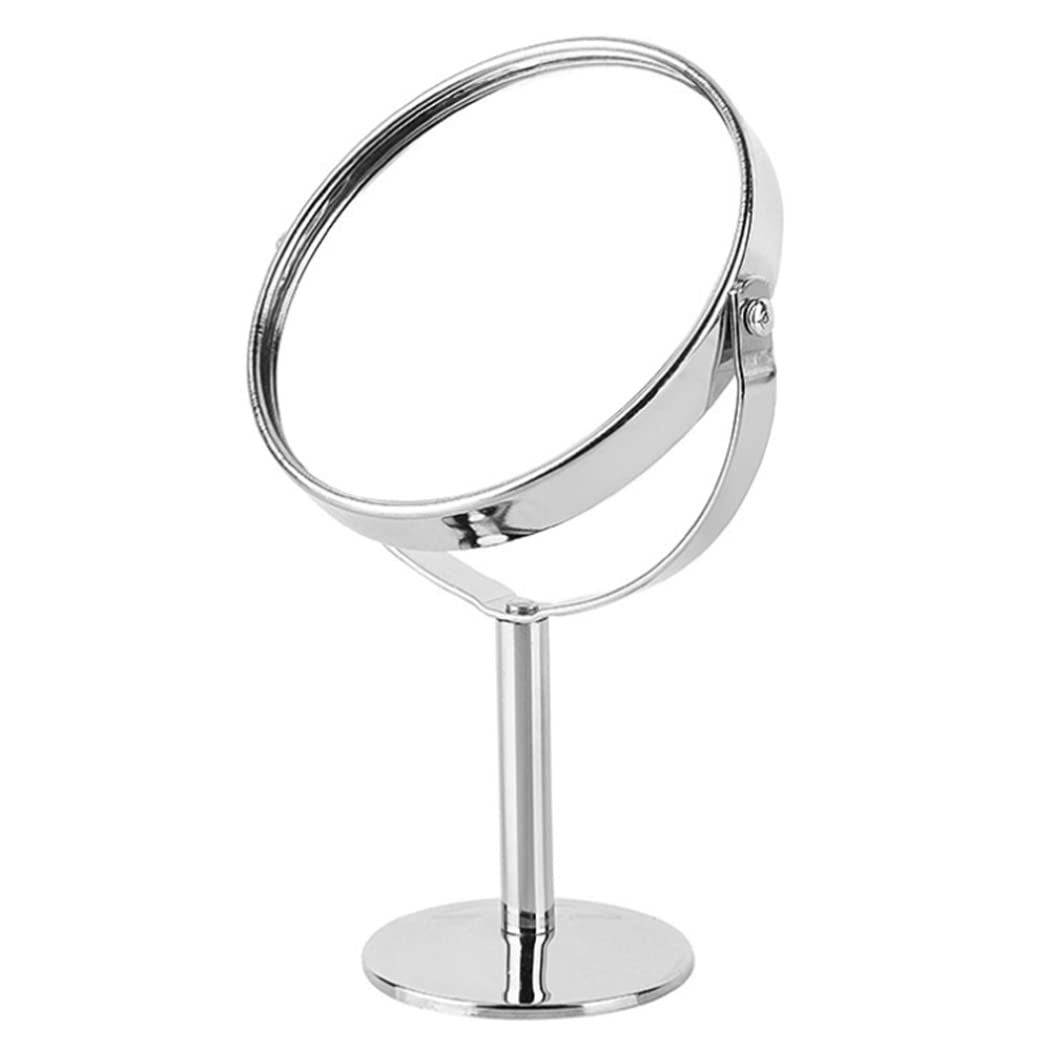 Vanity Makeup Mirror Two-Sided Swivel Vanity Mirror Magnification Makeup Standing Mirror Tabletop Vanity Mirror Beauty Tools