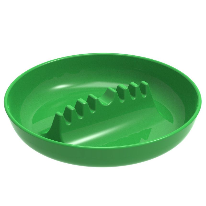 5pc Ash Tray, Black Assorted Colors - For Indoor/Outdoor, Patio, Restaurant Style By Plastic Melamine Tabletop Ashtrays,