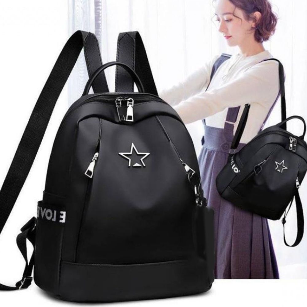 Women’s Anti-Theft Backpack Water-Repellent Casual Travel Backpack with Large Capacity Convertible Shoulder Strap for Daily Use Shopping Outdoor Hiking School Work Stylish Secure Design