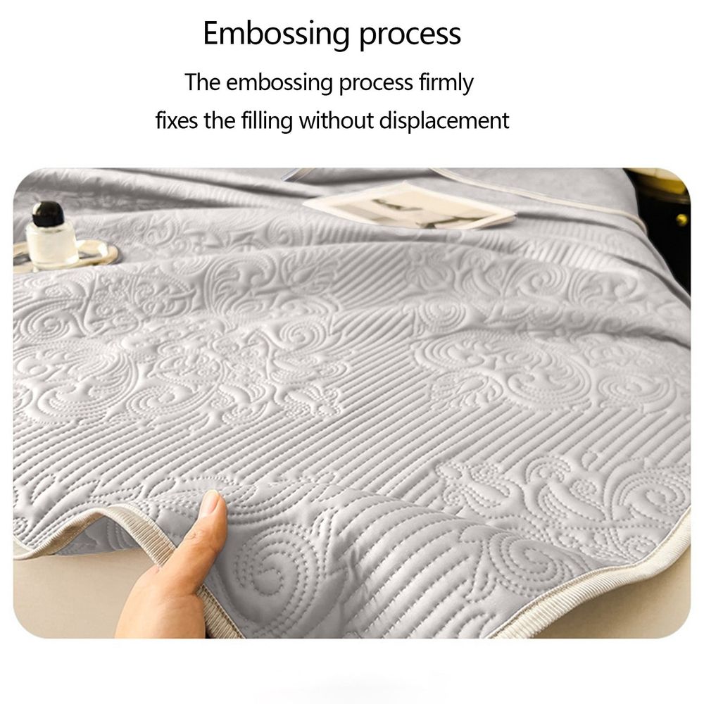 70.9x78.7in Cooling Summer Quilt, Long Lasting Cool, Lightweight Blanket for Bed Dorm(NavyB)