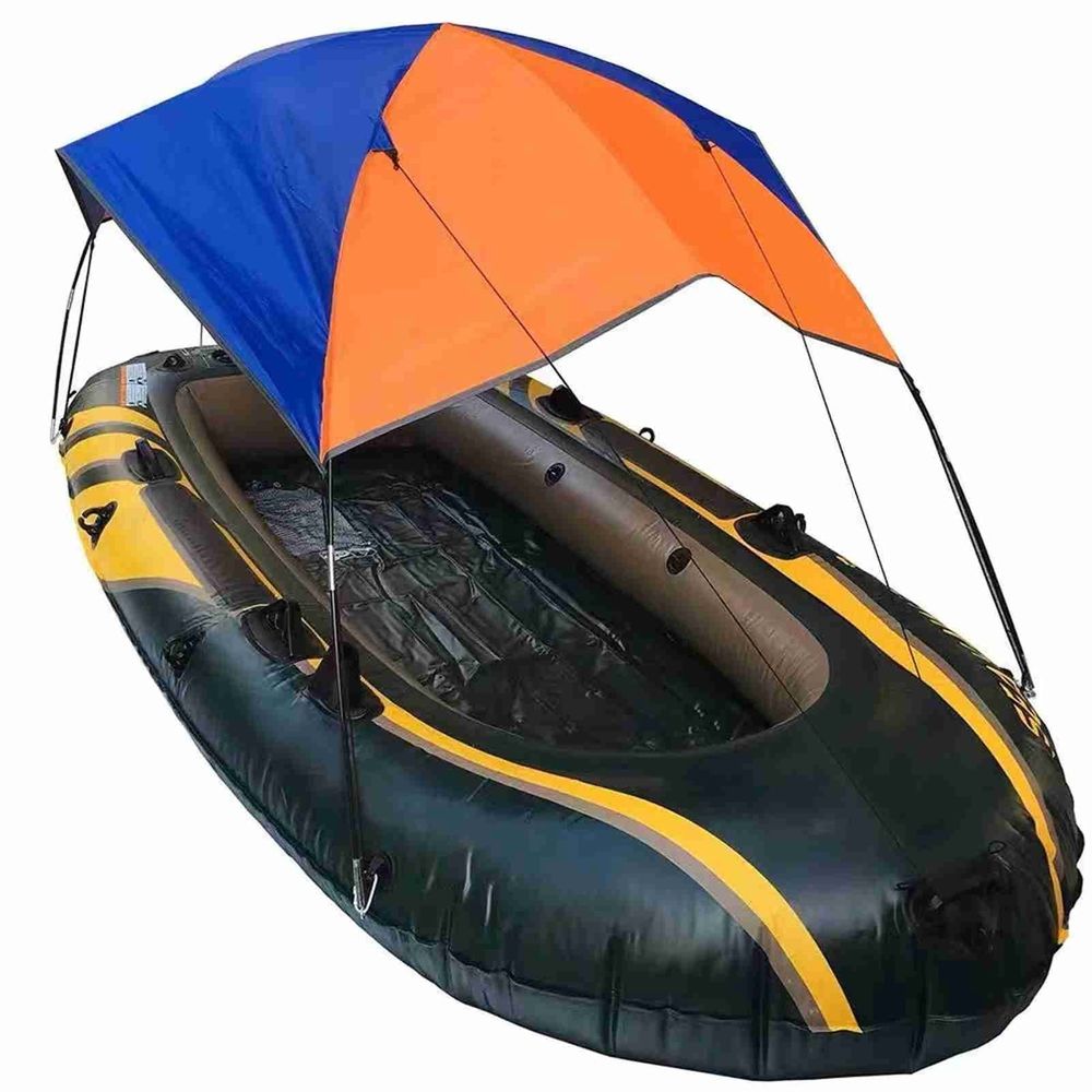 Boat Shade Canopy Boat Sun Shelter Sailboat Awning Cover Portable Fishing Tent