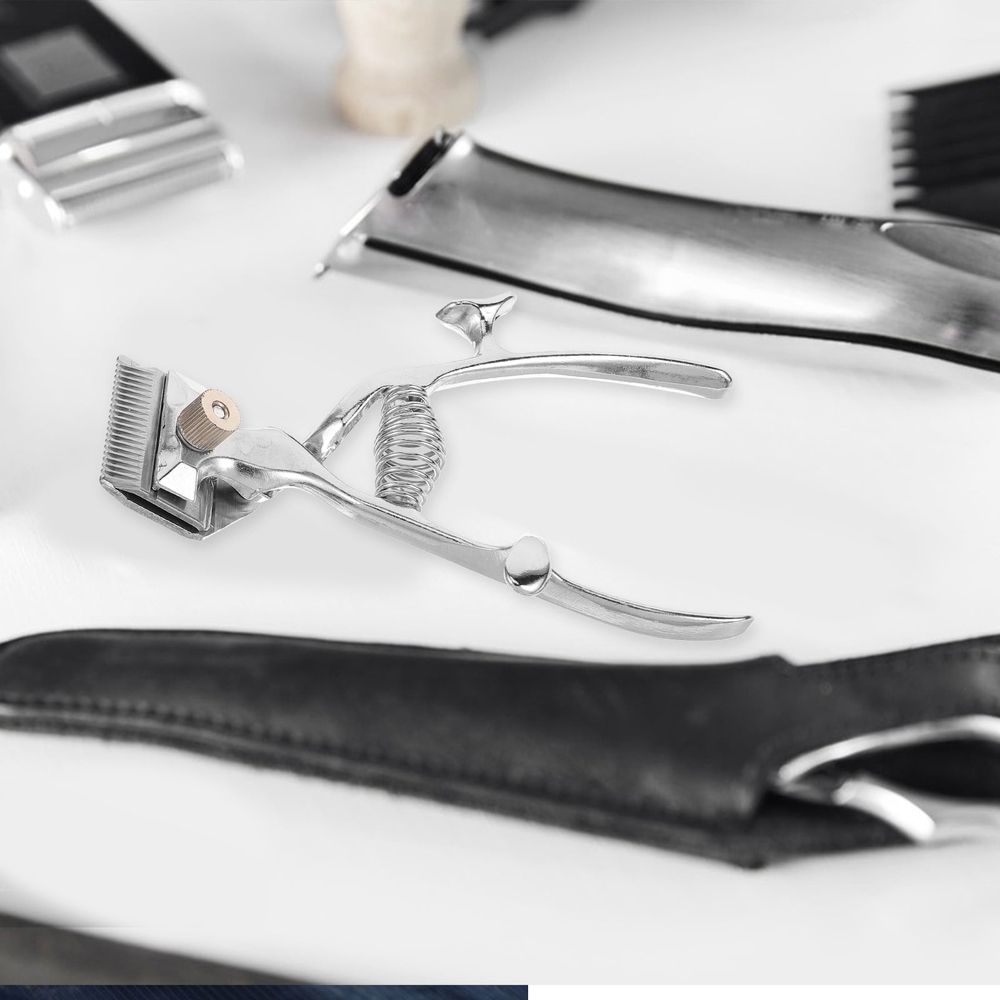 Barber Hand Clipper Old Fashion Hair Clippers Manual Horse Trimmer Pet Beard Low Noise Strong Shearing Force