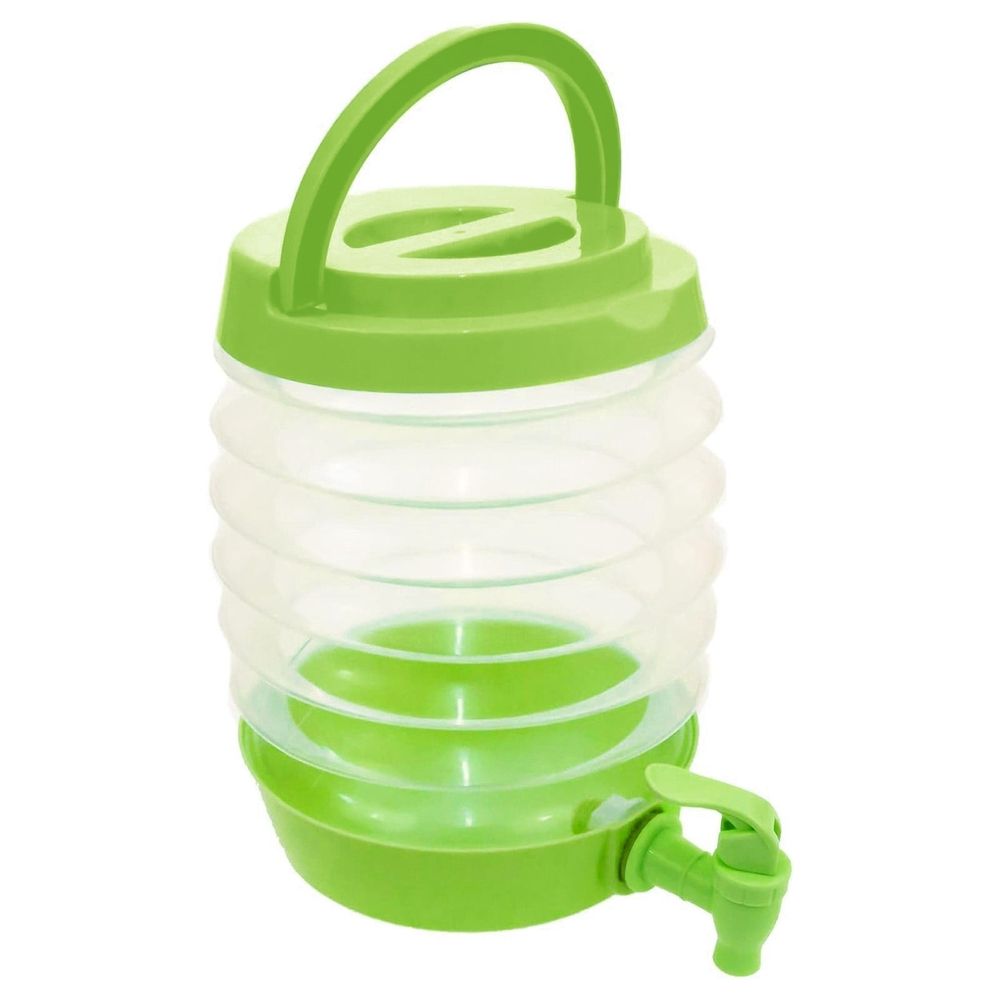 3.3L / 5.5L / 7.5L Plastic Water Dispenser With Tap Chiller Screw Top Refrigerator Water Dispenser Cocktail Drink Injection And Soft Drinks For Barbecue Parties
