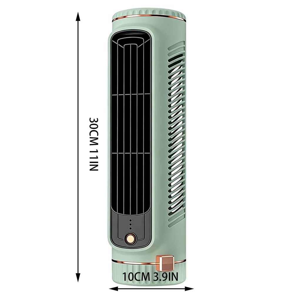 Portable Rechargeable Air Conditioner Mini AC Unit - 3 Speeds Air Cooler with Ice Crystal System, Humidifier & Quiet Operation for Rooms, Offices, Camping & Travel