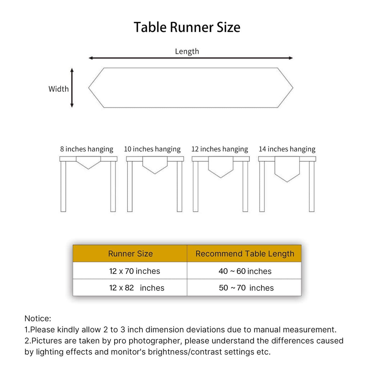 Lace Table Runner Embroidered Gauze ,Classic ,Fancy Overlay Exquisite Rustic Boho Plain White Tablecloth, ( 12x82 Inch)