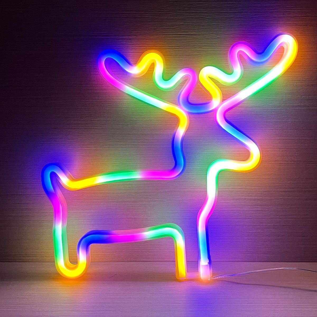 Christmas Neon Sign, Christmas Tree LED Neon Light Signs Indoor Decor USB or Battery Powered Neon Lights for Christmas