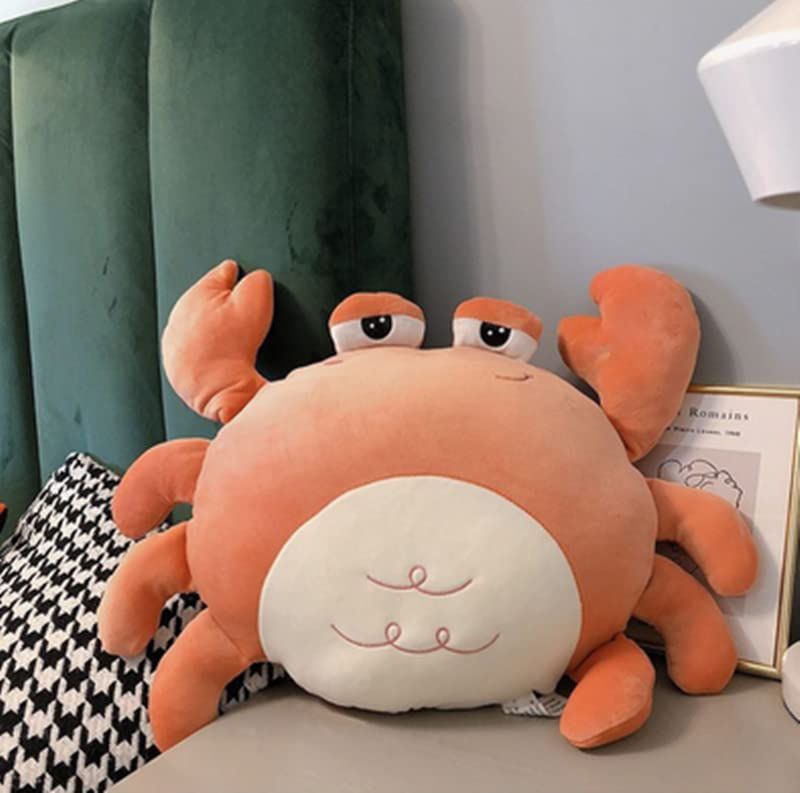 Crab Plush Stuffed Animal, Super Soft Crab Plush Pillow, Children's Crab Toy, Birthday Gift for Boys and Girls
