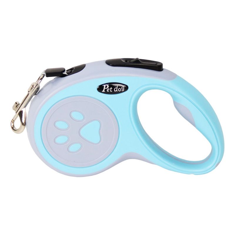 Retractable Dog Leash,Outdoor Dog Walking Leash, One-Hand Brake, Pause, Locking, Anti-Tangle, for Small to Medium Dogs or Cats