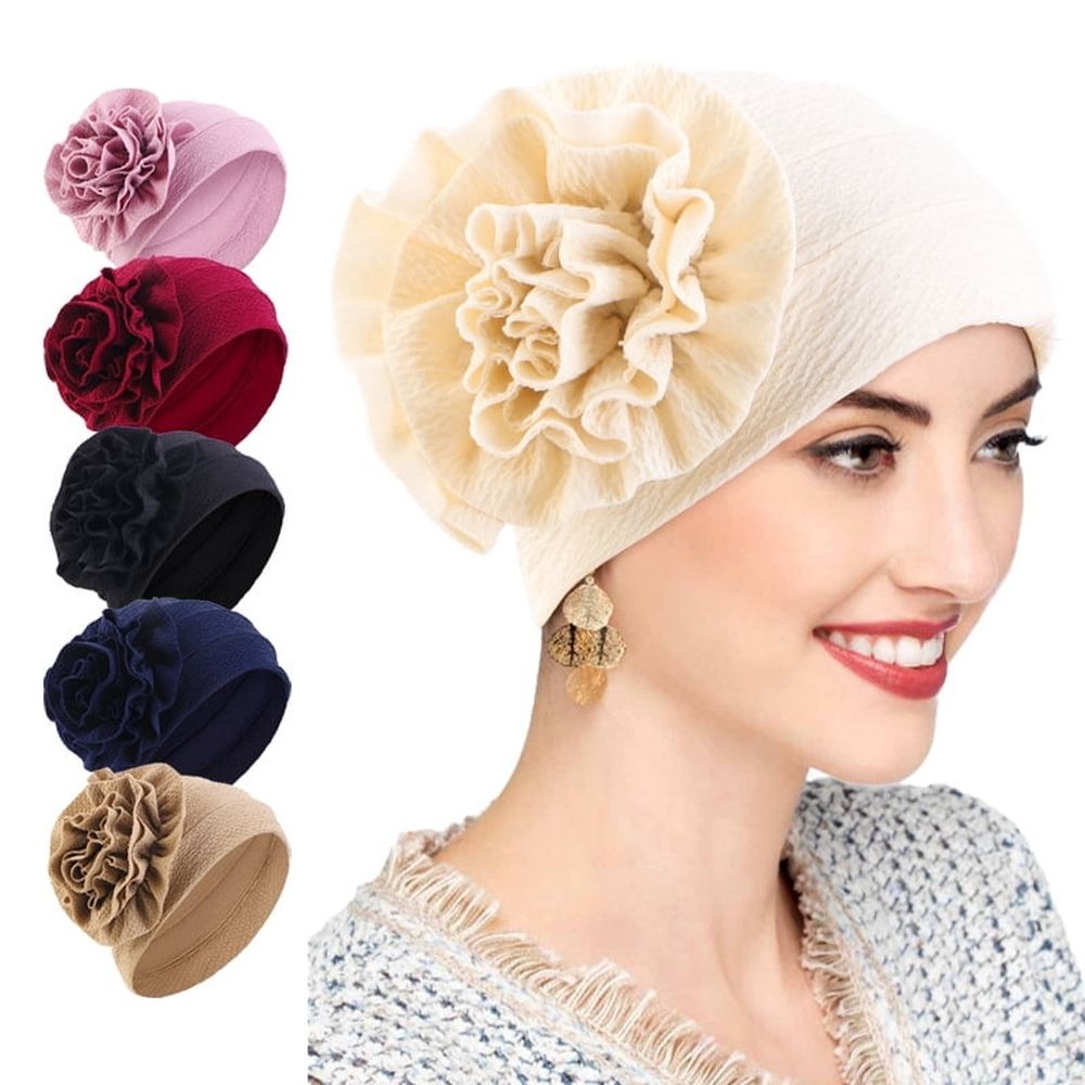 Headwear, Soft Cancer Headwear Elastic Cancer Cap for Women with Hair Loss