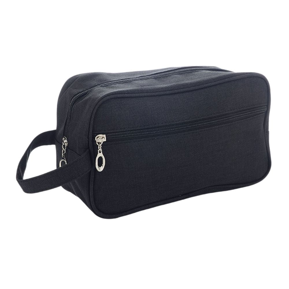 Men Toiletry Bag Travel Wash Pouch Large Capacity Dopp Kit for Shaving Kit and Toiletries Organizer - Lightweight Nylon Cosmetic Bag for Men Business Trip, Weekend Getaway, Gym, and Outdoor Camping