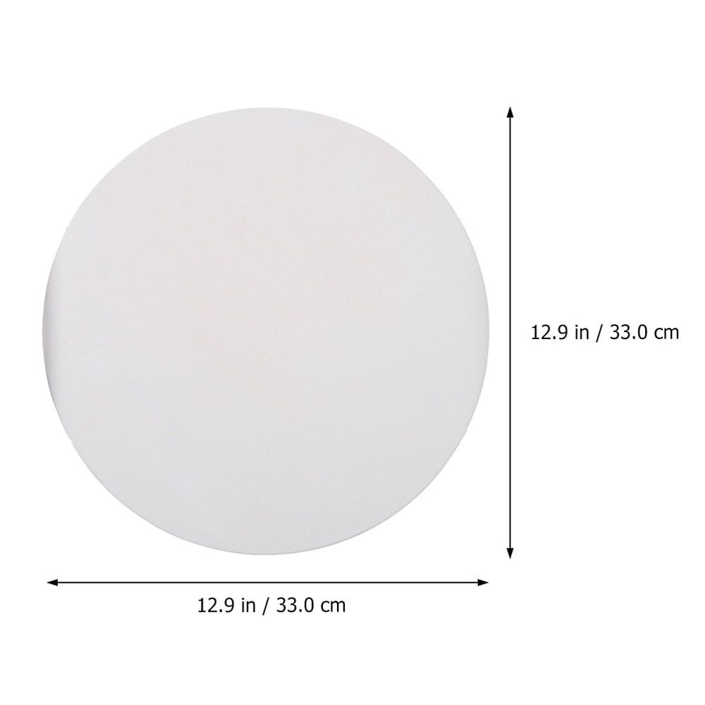 1Pc White Baking Stone for Pizza Bread and Pies Heat Resistant Durable