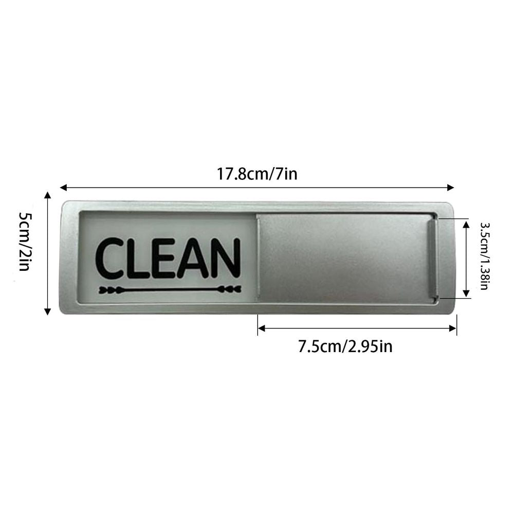 Magnet Sticker Advanced Dishwasher Magnet Clean And Dirty Sign Indicator For Dishwasher Scratch Frees Easy To Read Solid Slide For Kitchen, Office Whiteboard, Cabinet and Dishwasher