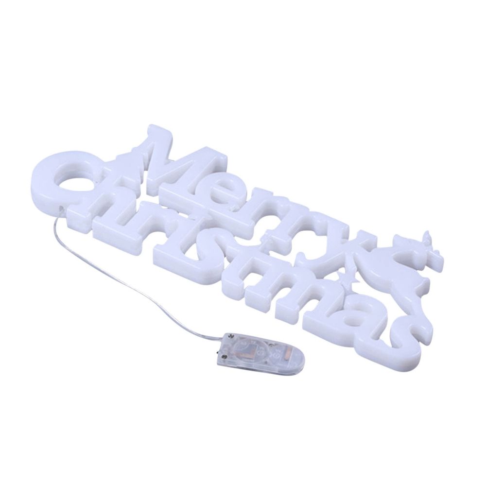 Christmas Decor Christmas Tree Pendant Led Color Lamp Chrismas Christmas Wreath Letter Lamp Christmas Decorations For Home Porch