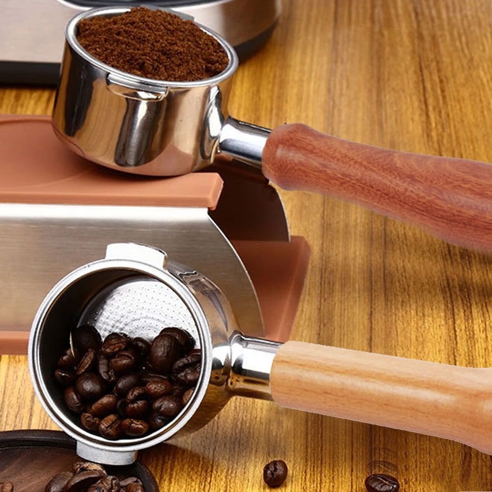 51mm/2in Coffee Bottomless Portafilter with Cup Filter Basket forECP35.31 Espresso Machine