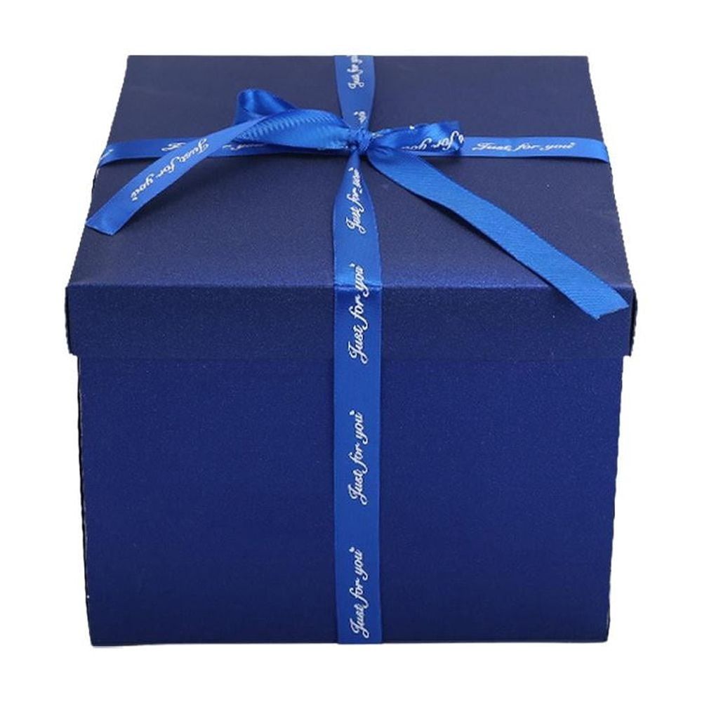 Surprise Photo Album Box Kit, Expandable 5-Layer Memory Gift Box with Storage for Pictures, Cards, Candies, Unique DIY Scrapbook for Special Occasions