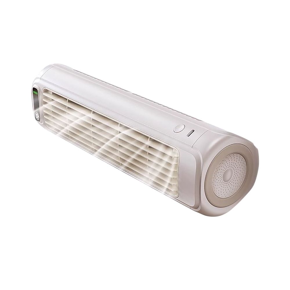 Mini Portable Air Conditioner Personal Quiet Air Cooler Fan with Digital Display Drill Free Wall Mount Compact Efficient AC Unit for Bedroom Office Dorm Kitchen Camping Bathroom