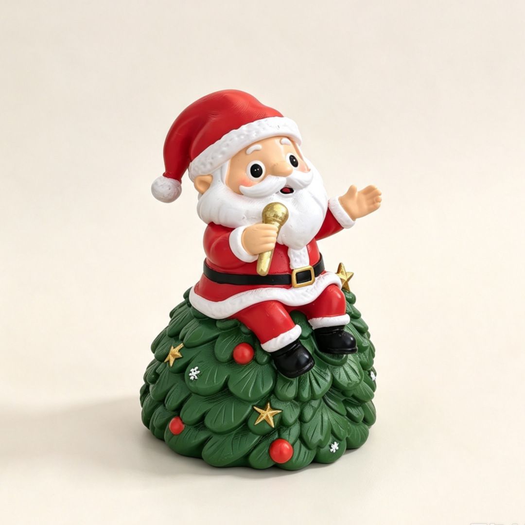 Musical Santa Figurine, Ringing in Winter Joy ๐ถ๐
(Playing saxophone Santa Claus)