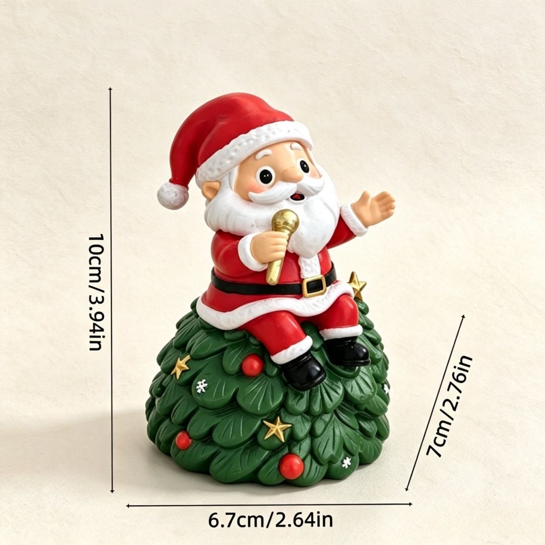 Musical Santa Figurine, Ringing in Winter Joy ๐ถ๐
(Playing saxophone Santa Claus)