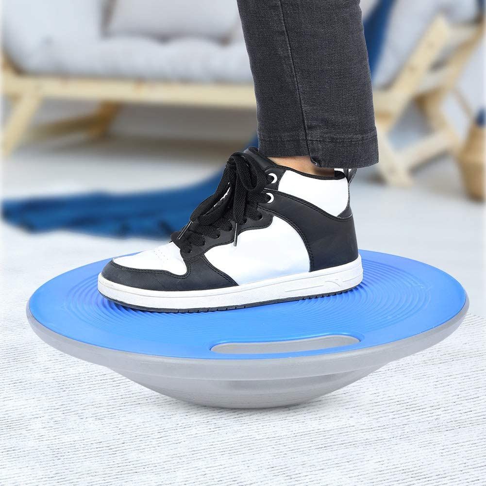 Plastic Portable Wobble Balance Board — Green