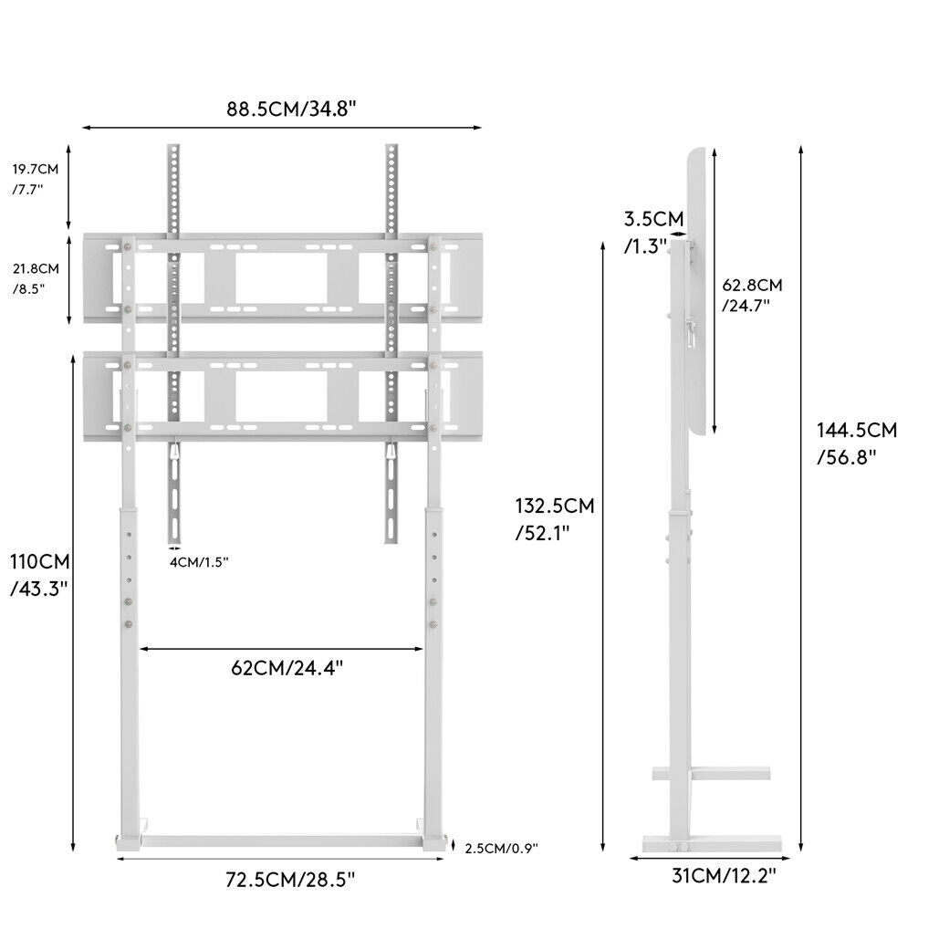 Universal TV Stand Base for 32-100 Adjustable Floor Mount