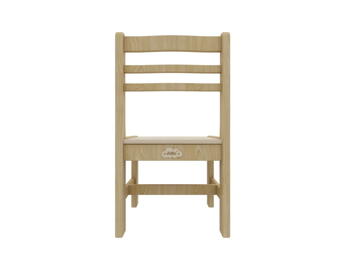 Jooyes Kids Birch Toddler Chair - H28cm 4 Pack