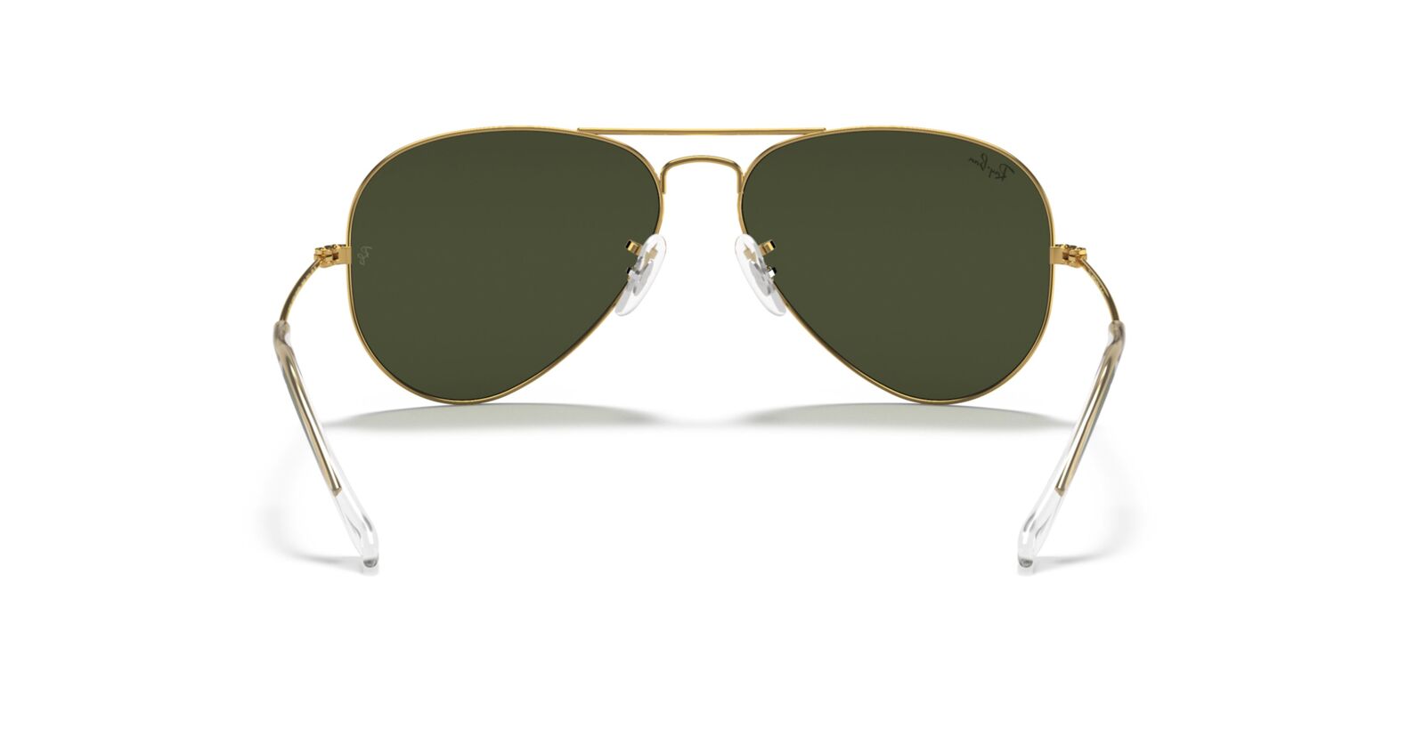 Aviator Classic Sunglasses in Gold and Green