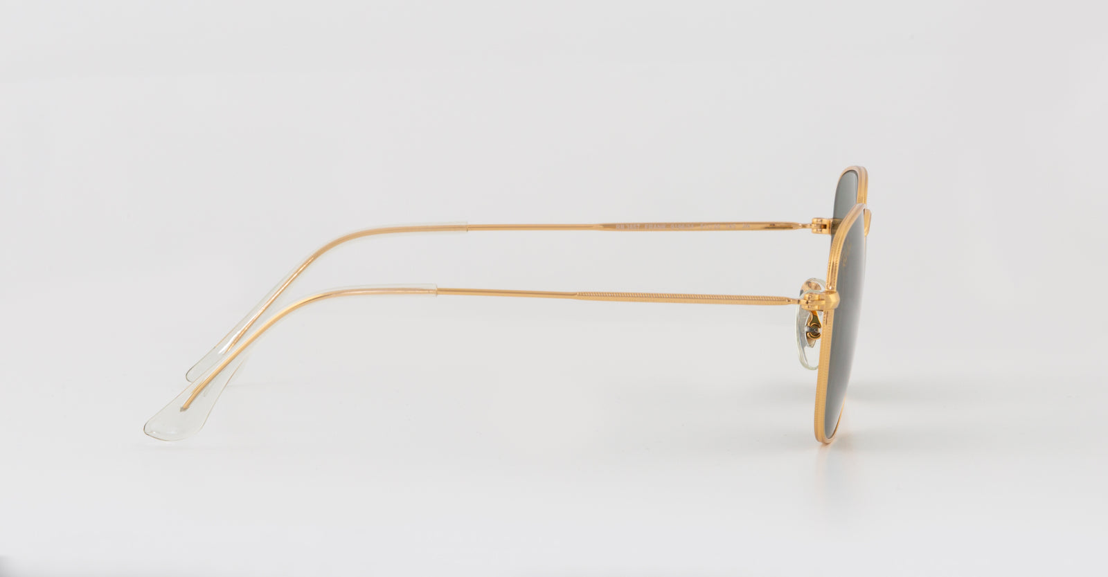 Frank Vintage Frame Square Sunglasses (Gold/Green)