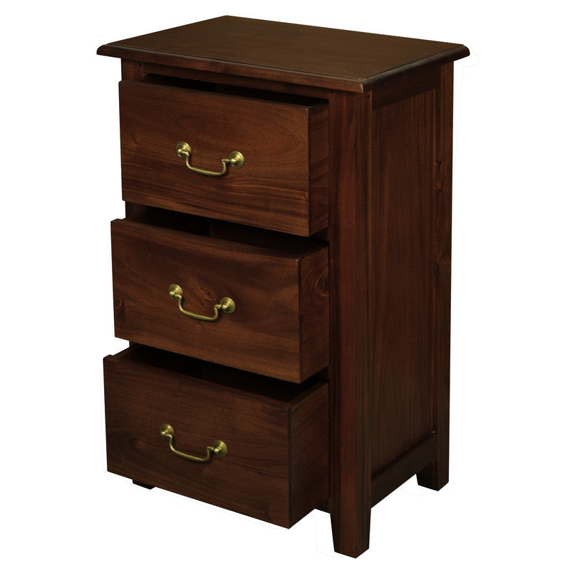Tasmania 3 Drawer Lamp Table (Mahogany)
