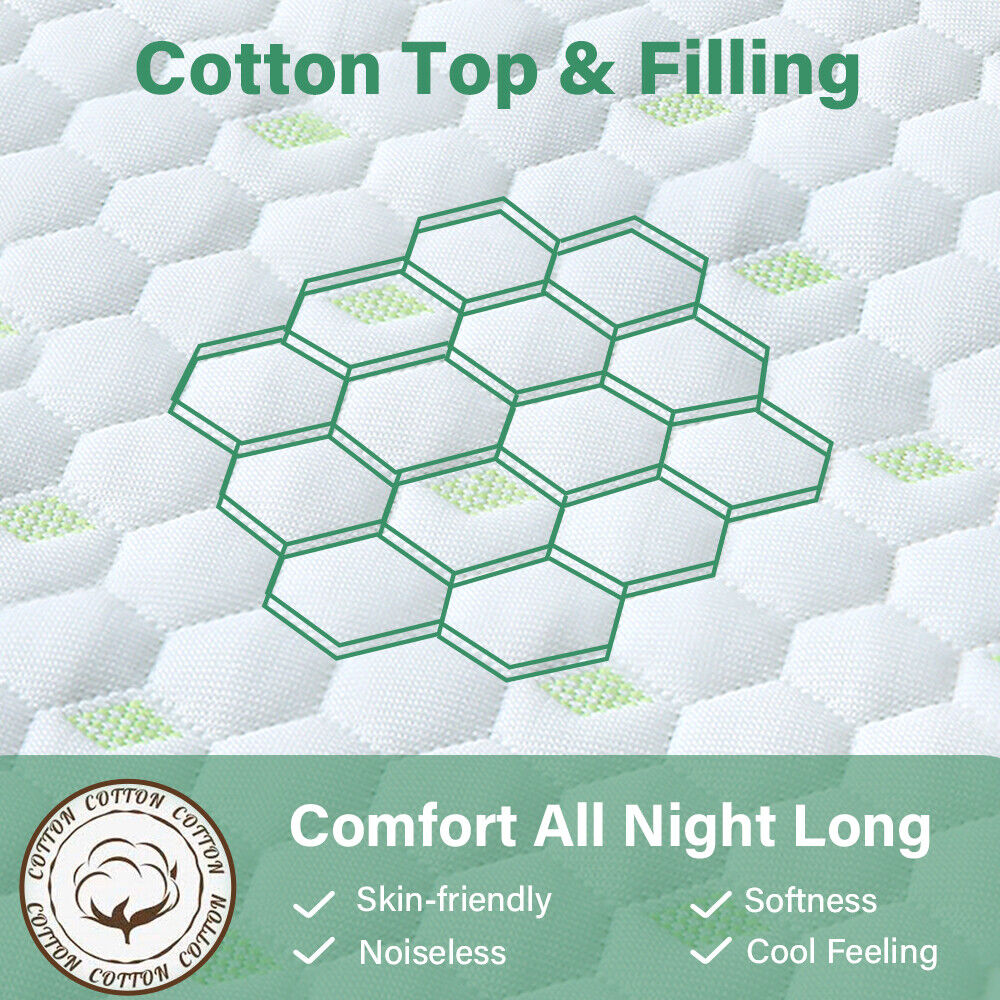 Mattress Protector Bamboo Cotton Mattress Cover Waterproof S Fitted Cover